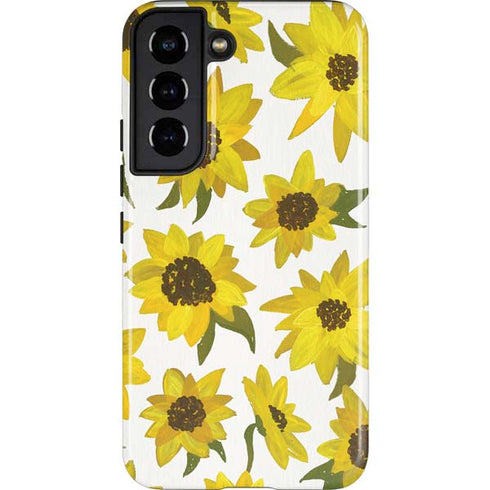 Cat Coq Sunflower Acrylic Galaxy S22 Pro Case