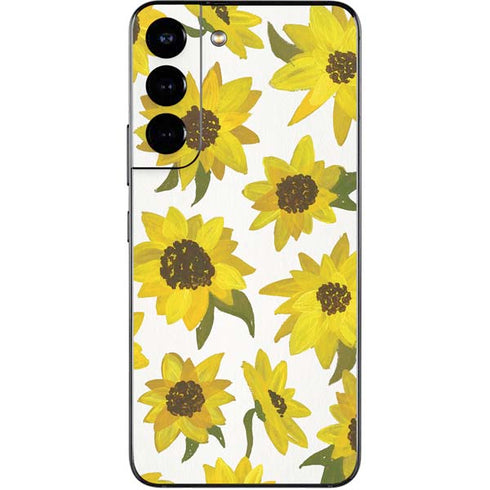 Cat Coq Sunflower Acrylic Galaxy S22 Skin