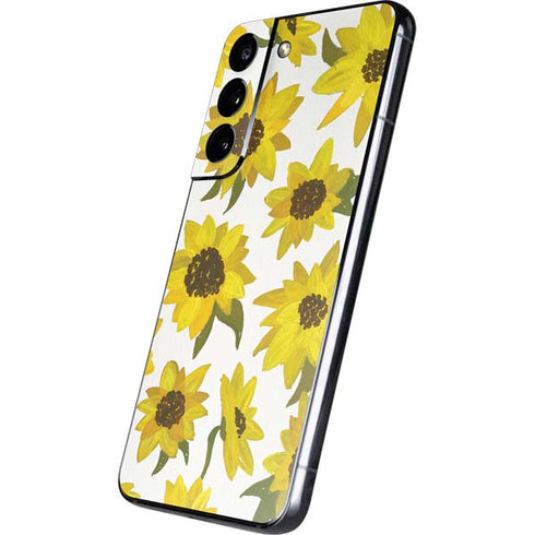 Cat Coq Sunflower Acrylic Galaxy S22 Skin