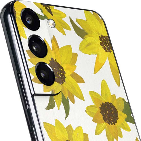 Cat Coq Sunflower Acrylic Galaxy S22 Skin