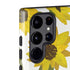Cat Coq Sunflower Acrylic Galaxy S22 Ultra Pro Case