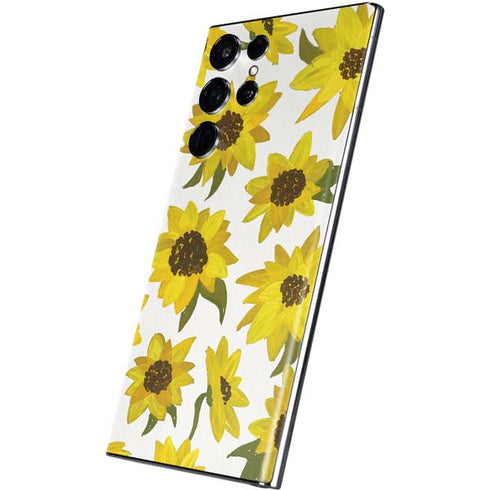 Cat Coq Sunflower Acrylic Galaxy S22 Ultra Skin