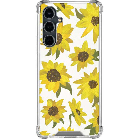 Sunflower Acrylic by Cat Coq Galaxy S23 FE Clear Case