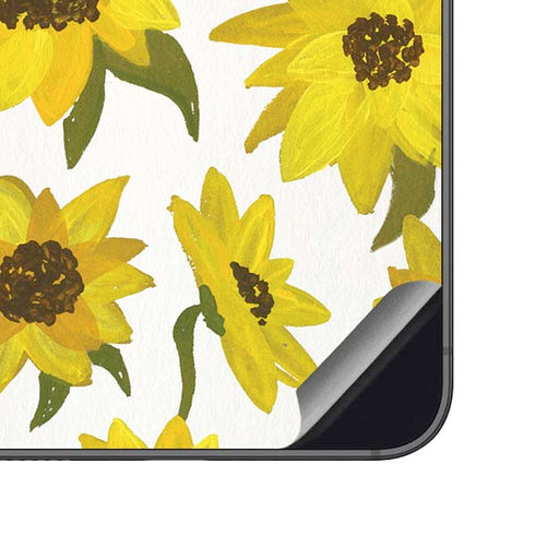 Sunflower Acrylic by Cat Coq Galaxy S23 FE Skin