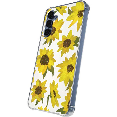 Sunflower Acrylic by Cat Coq Galaxy S24 Clear Case
