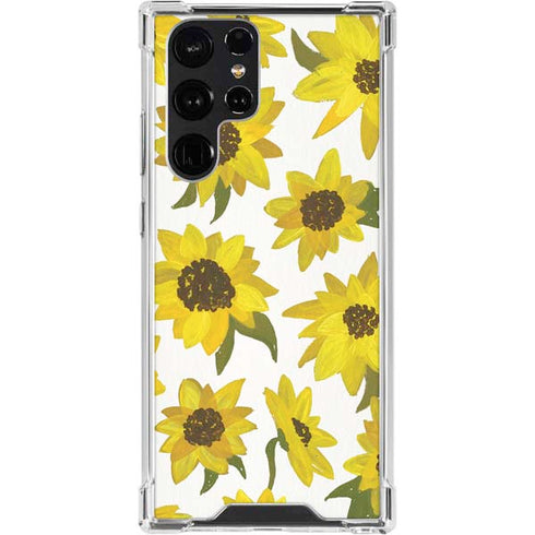 Sunflower Acrylic by Cat Coq Galaxy S24 Ultra Clear Case