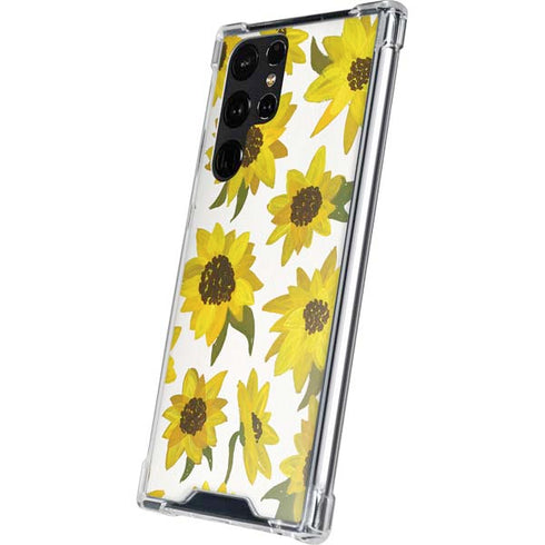 Sunflower Acrylic by Cat Coq Galaxy S24 Ultra Clear Case