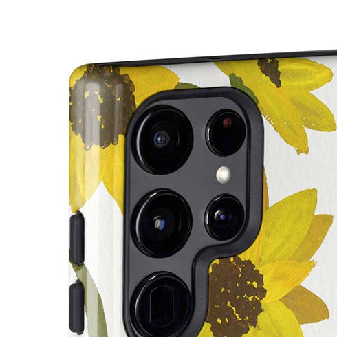 Sunflower Acrylic by Cat Coq Galaxy S24 Ultra Impact Case