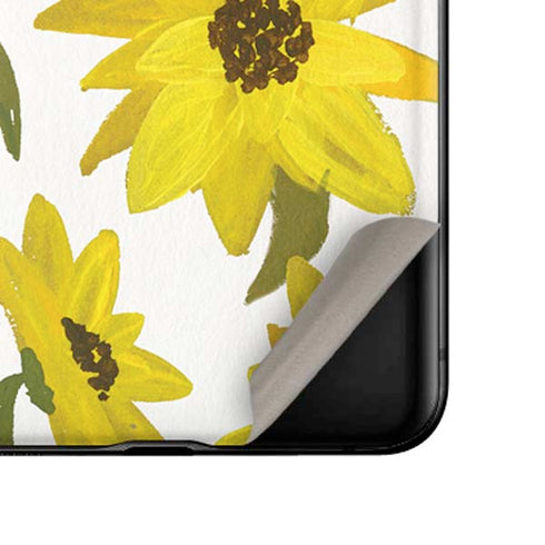 Cat Coq Sunflower Acrylic Galaxy Z Flip Skin