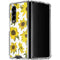 Cat Coq Sunflower Acrylic Galaxy Z Fold4 5G Clear Case