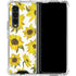 Cat Coq Sunflower Acrylic Galaxy Z Fold4 5G Clear Case
