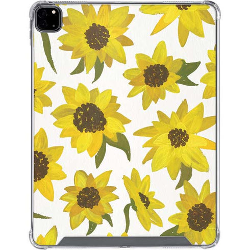 Cat Coq Sunflower Acrylic iPad Pro 12.9in (2020) Clear Case