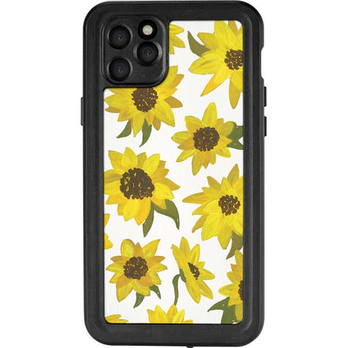 Cat Coq Sunflower Acrylic iPhone 11 Pro Max Waterproof Case