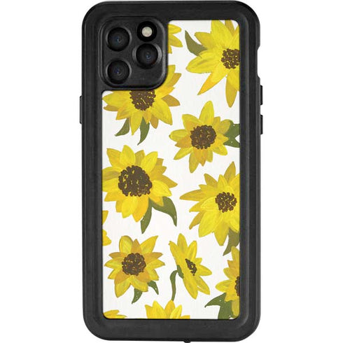 Cat Coq Sunflower Acrylic iPhone 11 Pro Waterproof Case