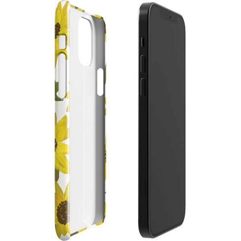 Cat Coq Sunflower Acrylic iPhone 12 Mini Lite Case