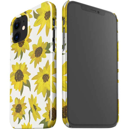 Cat Coq Sunflower Acrylic iPhone 12 Mini Lite Case