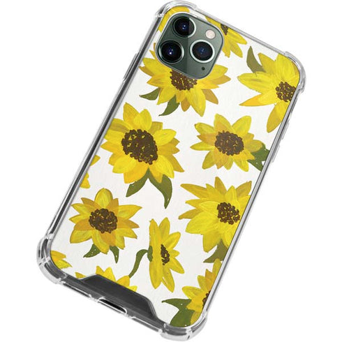 Cat Coq Sunflower Acrylic iPhone 12 Pro Clear Case