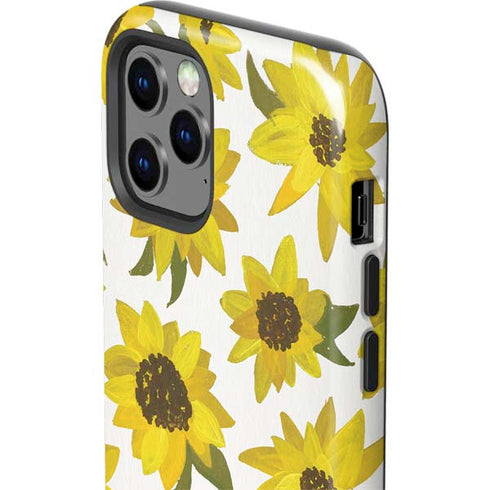 Cat Coq Sunflower Acrylic iPhone 12 Pro Max Impact Case