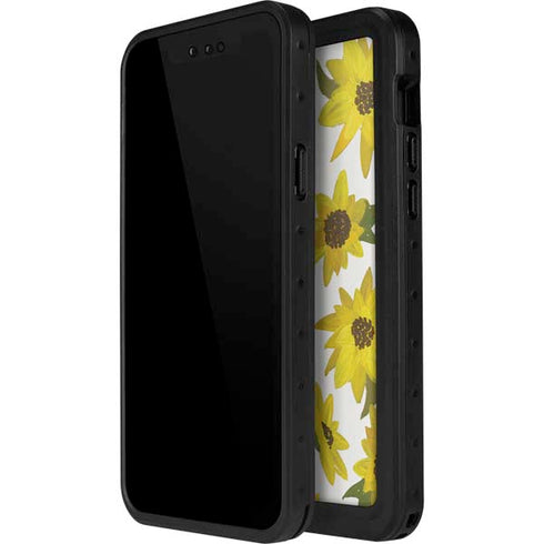 Cat Coq Sunflower Acrylic iPhone 12 Pro Waterproof Case
