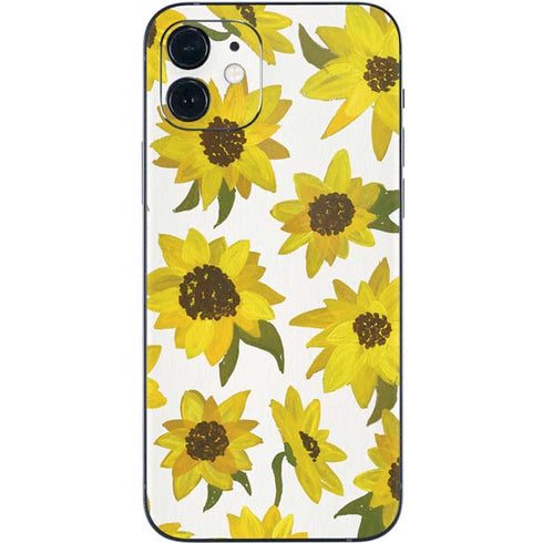Cat Coq Sunflower Acrylic iPhone 12 Skin