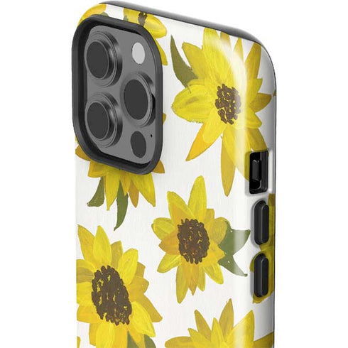 Cat Coq Sunflower Acrylic iPhone 13 Pro Max Impact Case