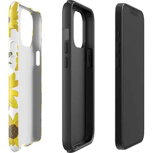 Cat Coq Sunflower Acrylic iPhone 13 Pro Max Impact Case