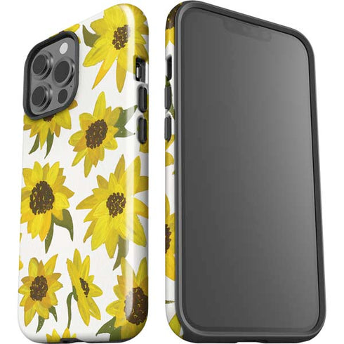 Cat Coq Sunflower Acrylic iPhone 13 Pro Max Impact Case