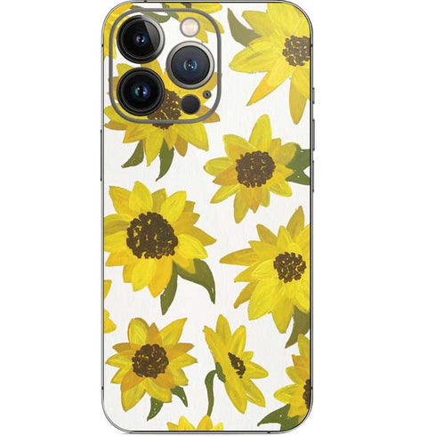 Cat Coq Sunflower Acrylic iPhone 13 Pro Skin