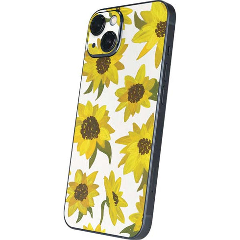 Sunflower Acrylic by Cat Coq iPhone 15 Plus Skin