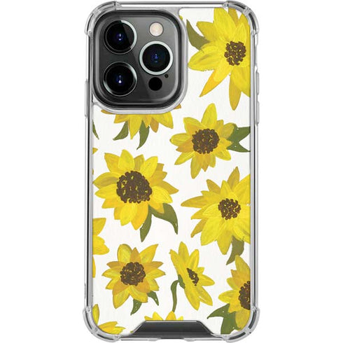 Sunflower Acrylic by Cat Coq iPhone 15 Pro Clear Case