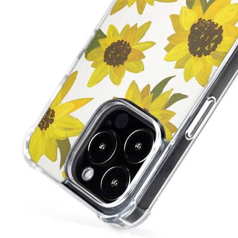 Sunflower Acrylic by Cat Coq iPhone 15 Pro MagSafe Case