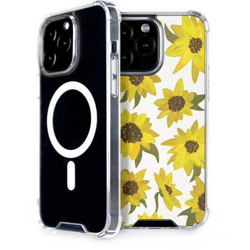 Cat Coq Sunflower Acrylic iPhone 14 Pro Max MagSafe Case