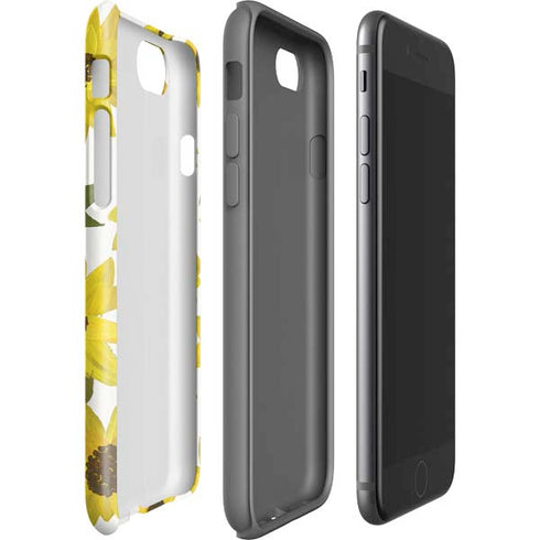 Cat Coq Sunflower Acrylic iPhone SE (2nd & 3rd Gen) Pro Case