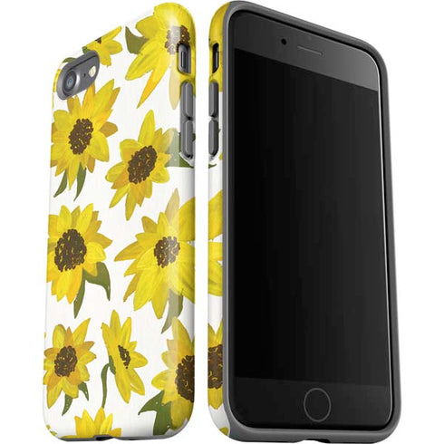 Cat Coq Sunflower Acrylic iPhone SE (2nd & 3rd Gen) Pro Case