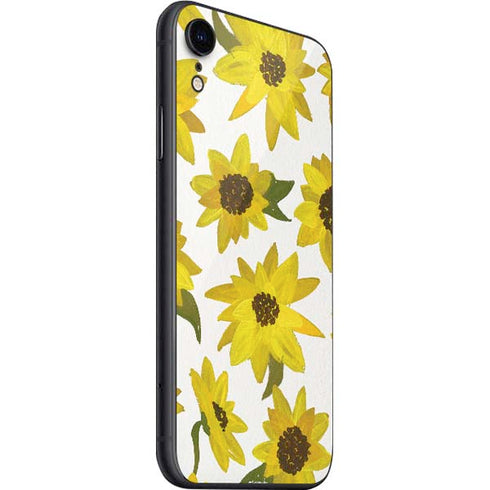 Cat Coq Sunflower Acrylic iPhone SE (2nd & 3rd Gen) Skin