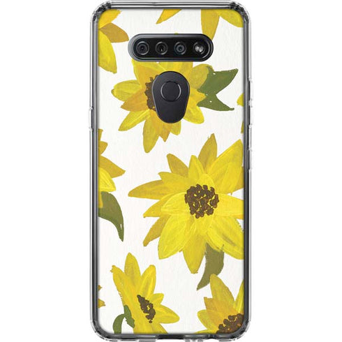 Sunflower Acrylic by Cat Coq LG K51/Q51 Clear Case