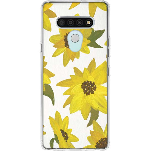 Sunflower Acrylic by Cat Coq LG Stylo 6 Clear Case