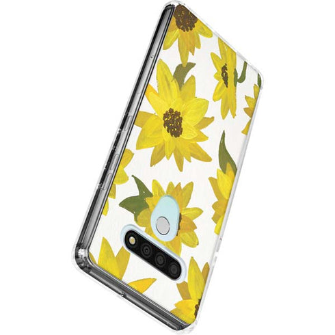 Sunflower Acrylic by Cat Coq LG Stylo 6 Clear Case