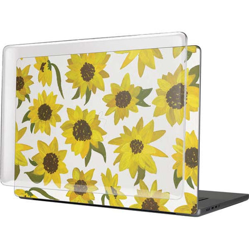 Sunflower Acrylic by Cat Coq MacBook Pro 16in (2021-25) Case plus Skin