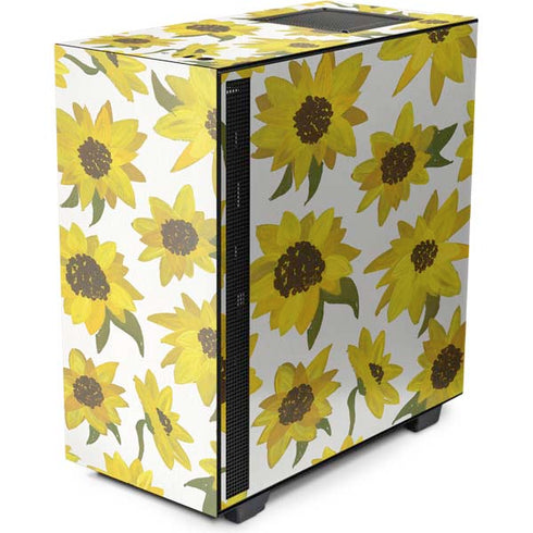 Cat Coq Sunflower Acrylic NZXT H510 Compact ATX Mid-Tower Case Skin