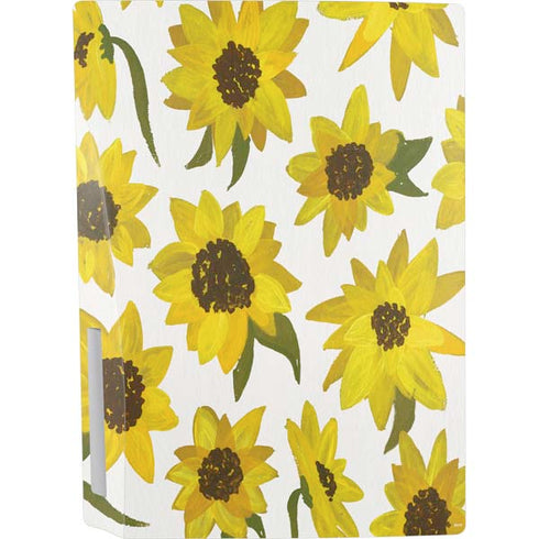Cat Coq Sunflower Acrylic PS5 Console Skin