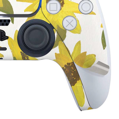 Sunflower Acrylic by Cat Coq PS5 Slim Digital Edition Bundle Skin