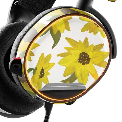 Cat Coq Sunflower Acrylic SteelSeries Arctis 5 Skin