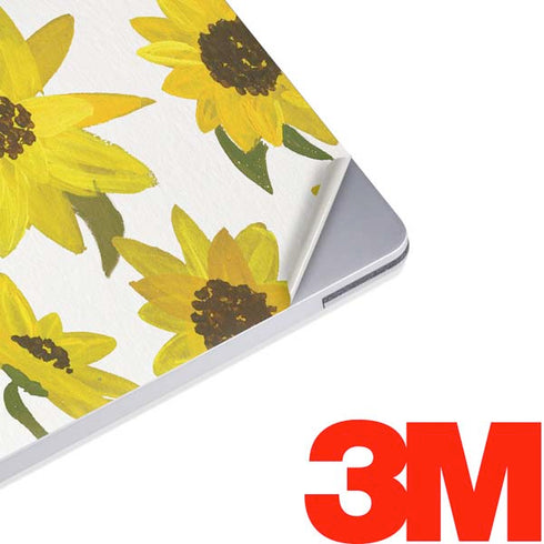 Cat Coq Sunflower Acrylic Surface Laptop 3 13.5in Skin