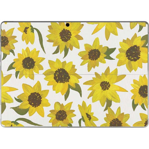 Cat Coq Sunflower Acrylic Surface Pro 9 Skin