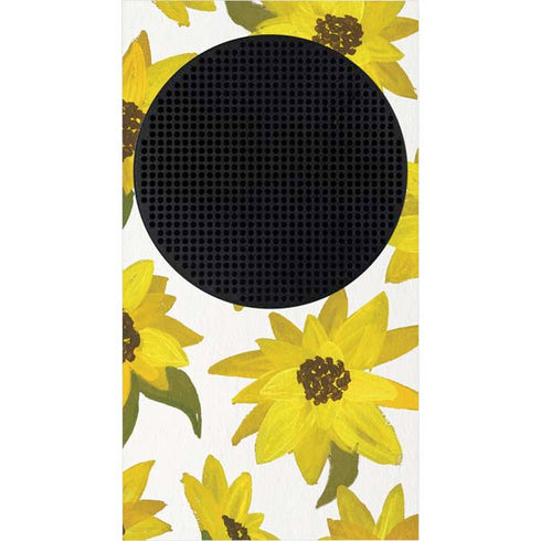 Cat Coq Sunflower Acrylic Xbox Series S Console Skin