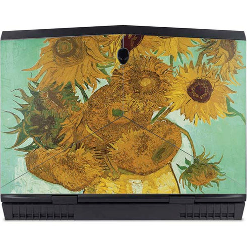 Sunflowers 1888 by Van Gogh Dell Alienware Skin