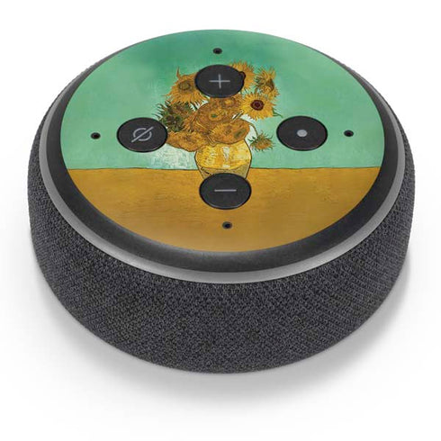 Vincent Van Gogh Sunflowers 1888 Amazon Echo Dot Skin