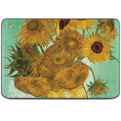 Sunflowers 1888 by Van Gogh HP Chromebook Skin