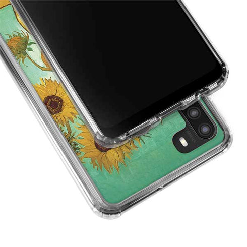 Vincent Van Gogh Sunflowers 1888 Galaxy A21 Clear Case